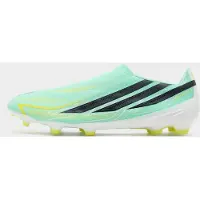 Adidas Chaussure De Football Sans Lacets F50 Hyperfast League Terrain Souple - Vert, Vert