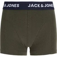 Jack & Jones Junior Sous-vêtements gris / vert foncé / noir / blanc