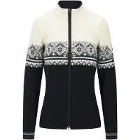 Dale of Norway - Veste en laine mérinos - Moritz W Jacket Black Offwhite Dark charcoal en Laine - Taille M - Noir