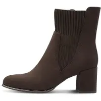 Marco Tozzi Bottines brun foncé