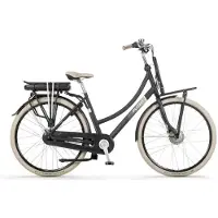 Puch E-Rock N7 - Vélo électrique - 28 pouces - Moteur 250W - Autonomie 120 km - 7 vitesses - Batterie 468Wh - Cadre bas - Noir