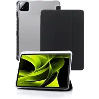 Mobile Origin Etui pour tablette Easy, transparent - Xiaomi Pad 7S Pro (Xiaomi Pad 7 Pro), Étui pour tablette, Noir, Transparent