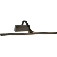 Searchlight Lampe à tableau LED noir brossé 51 cm 12W blanc chaud