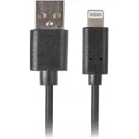 Lanberg CA-USBM-20CU-0030-BK, 3 m, USB A, USB C, USB 2.0, 0,48 Gbit/s, Noir