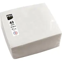 PROnappe Dinner-Servietten (40 pcs, 38 x 38 cm)