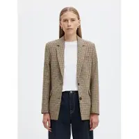 Selected Coupe Droite Blazer Femme Marron 38