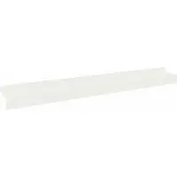 vidaXL Bordure de jardin, 10 pièces, 100 x 10 x 8 cm, acier, blanc