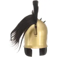 vidaXL Casque de guerrier grec antique pour GN Laiton Acier