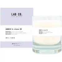 The Olphactory Lab Co. Amber & Clove bougie parfumée 200 g