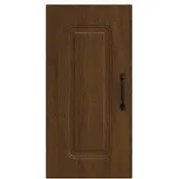 vidaXL Armoire de cuisine suspendue Kalmar brun imitation chêne Matériau dérivé du bois