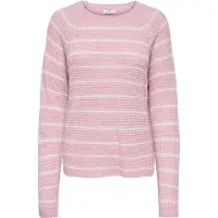 JDY Pull-over 'JDYEllen' crème / rose