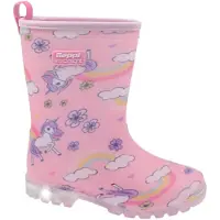 Beppi Bottes en caoutchouc 'Rain Boot' rose