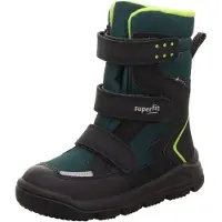 Superfit Bottes 'MARS' jaune fluo / vert foncé / noir