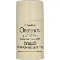 Calvin Klein Obsession for Men déodorant stick (sans alcool) pour homme 75 ml