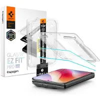 Spigen Protection d'écran en verre trempé GLAStR Fit 2 Paquets + Applicator pour Apple iPhone Duo