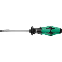 Wera Tournevis plat avec lame à 6 pans, Larg. : de la lame : 7,0 mm, Épais. : de la lame 1,2 mm, Long. de la lame 125 mm, Long. totale : 230 mm