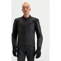 Alpinestars Caliber V2 Veste combi cuir Noir 56 hommes