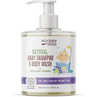 WoodenSpoon Natural shampoing et gel de douche pour enfant arôme lavande 300 ml