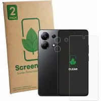 ScreenLeaf Film de protection pour Xiaomi Redmi Note 13 (écran + caméra) Film de protection d'écran transparent (Xiaomi Redmi Note 13), Téléphone portable : film de protection, Transparent