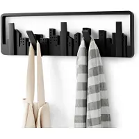 Umbra Porte manteau Skyline noir