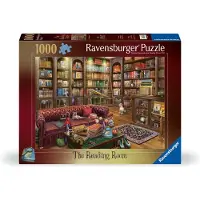 Ravensburger Puzzle 1000 pices La Salle de Lecture pour Adultes | Pices uniques | Surface antireflet | Certifi FSC respectueux de l'environnem