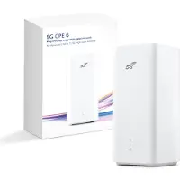 Brovi Routeur 5G CPE 6 H165, compatible avec les cartes SIM 5G-A, Wi-Fi 7 BE3600, antenne 12dBi