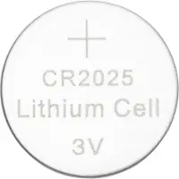 Q-CONNECT Piles boutons au lithium (4 pcs, CR2025, 150 mAh)