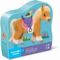 Crocodile Creek Puzzle , Mini Pony, 12 pièces, jouet pour tout-petits