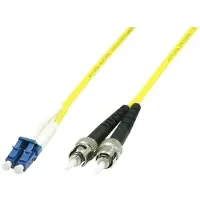 Microconnect FIB411010 câble InfiniBand et à fibres optiques 10 m LC ST Jaune