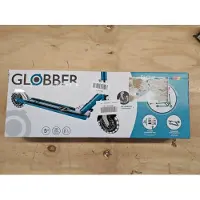 Globber Trottinette Flow Element Lights Chrome Finish Bleu