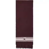 Calvin Klein Écharpe marron / violet / blanc
