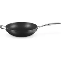 Le Creuset Sauteuse Le Creuset Les Forgées Noir Mat 26 cm