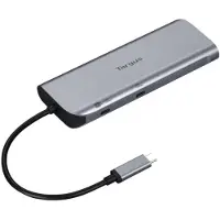 Targus Dual Video Mobile Dock Docking Station Argenté