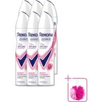 Rexona 6 x Déodorant anti-transpirant Advanced Protection Bright Bouquet, spray 150 ml - Pack économique - 6 pièces