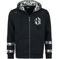 Sabaton Sweat-shirt zippé à capuche de - EMP Signature Collection - M - 3XL - pour Homme - noir/camouflage - Taille L