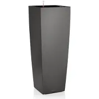Lechuza Pot de plante rectangulaire en plastique Lechuza 40 x 40 x 105 cm
