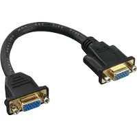 InLine VGA — VGA (0.20 m), Câble vidéo, Noir