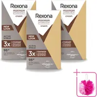 Rexona 3 déodorants roll-on Maximum Protection Active Shield, 45 ml chacun - Lot de 3
