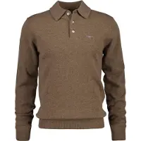 Gant 8060109 Long Sleeve Polo Marron S Homme