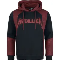 Metallica Sweat-shirt à capuche de - EMP Signature Collection - M - 3XL - pour Homme - noir/rouge - Taille L