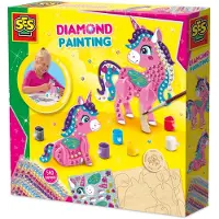 SES Creative Set de Création - Mosaïque diamant - 3D - Licorne - - UneTaille - Set de Création