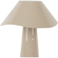 Present Time Leitmotiv - Lampe de table Ameno - Gris chaud - Ø28cm Lampe de table - Lampe de chevet, salon, chambre à coucher