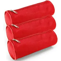 Waytex Lot de 3 étuis à crayons ronds, articles scolaires, longueur 21 cm, diamètre 7,5 cm