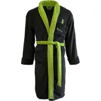 Groovy Rick & Morty Fleece Pickle Rick Bathrobe Vert