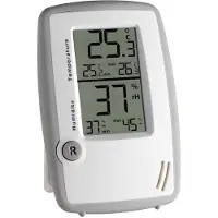 TFA-Dostmann Appareil de mesure de l'humidité (Hygromet, Thermomètre + hygromètre, Gris