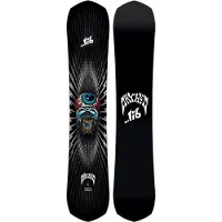 Lib Tech - Snowboard freestyle - Mayhem Ripper 2027 en Bois - Taille 156 cm - Noir
