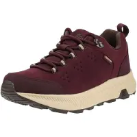 Waldlaufer Chaussures de sport pour femmes H-Millie, lacets, couleur rouge, style décontracté