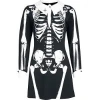 Ghost Robe courte de - - Collection Signature EMP - S - XL - pour Femme - noir/blanc - Taille M