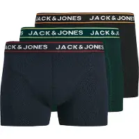 Jack & Jones Boxers 'JACMAX' bleu marine / vert foncé / noir