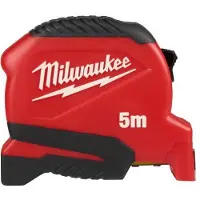 Milwaukee Zubehör 4932498778 Bandmass Compact GEN II 5 m x 25 mm (5 m)